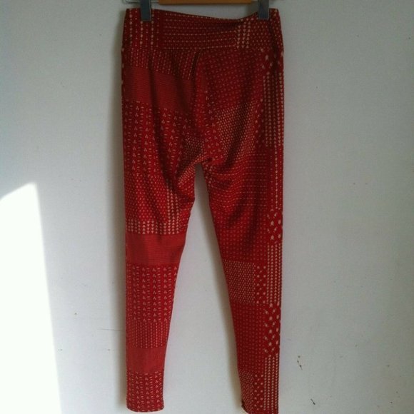 LULAROE | Women's Leggings Red Size OS - Picture 4 of 6